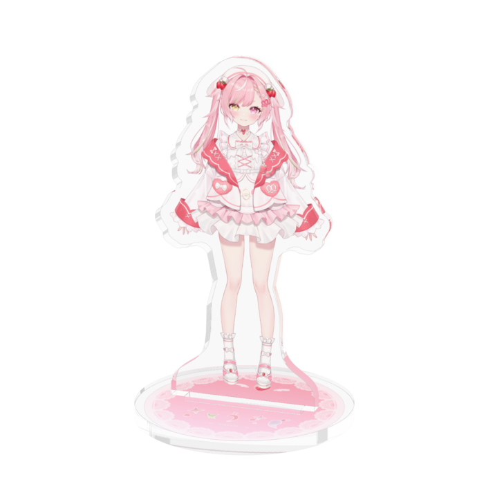 ツインテール - 70x70mm