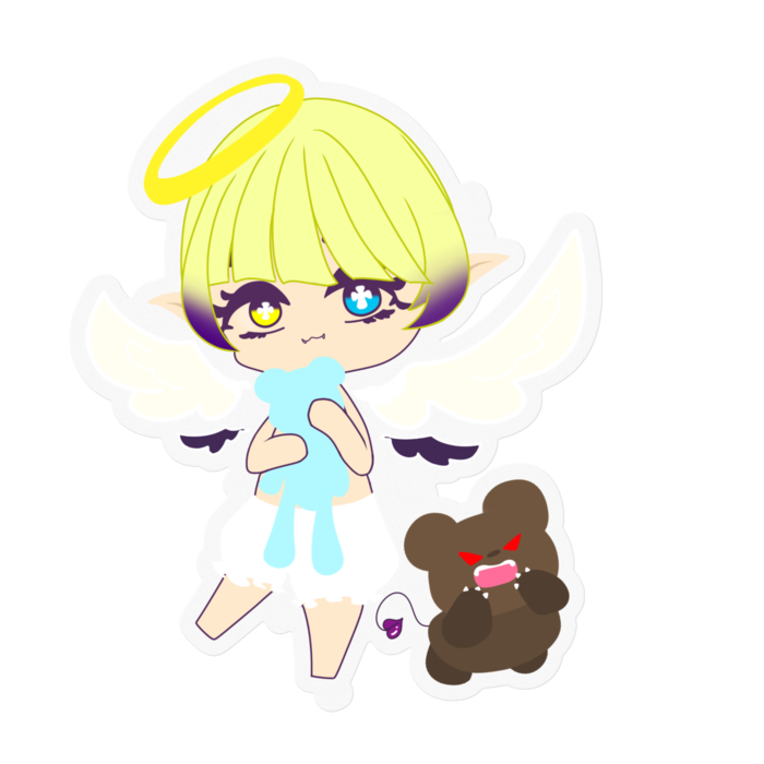 ステッカー - 100 x 100 (mm)