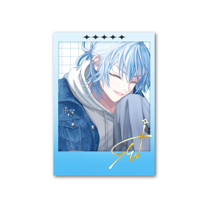 フォト風カード - 縦 - 片面