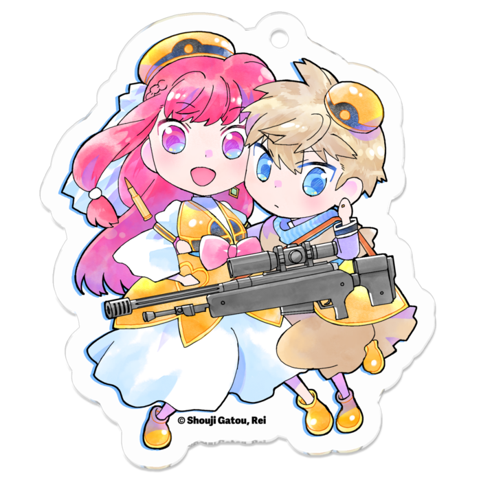 アクリルキーホルダー - W50 × 50mm 以内