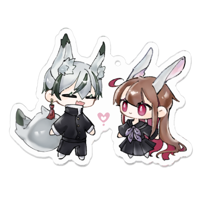 アクリルキーホルダー - 70 x 70 (mm)