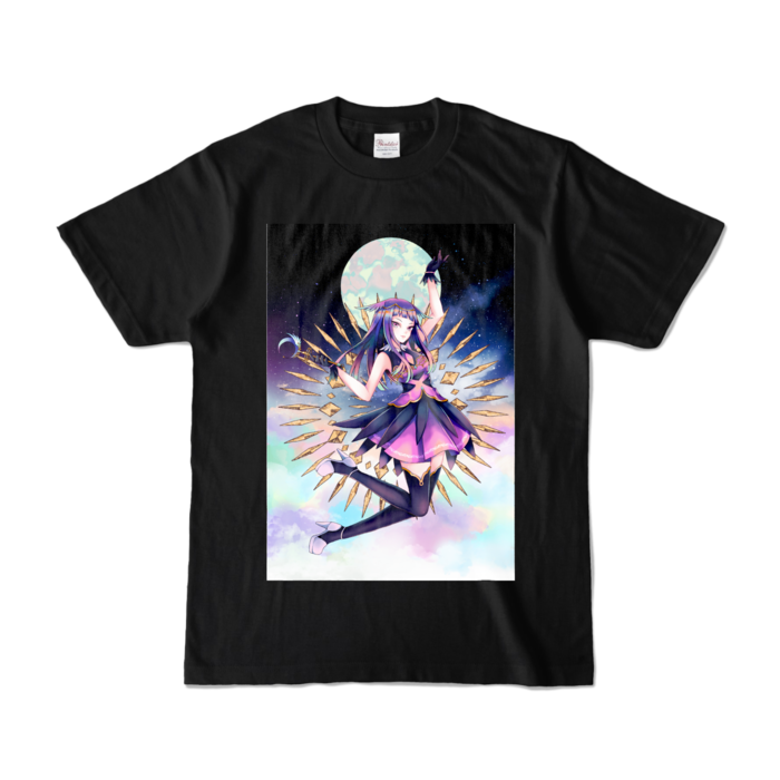 カラーTシャツ - S - ブラック (濃色)(名前無し)