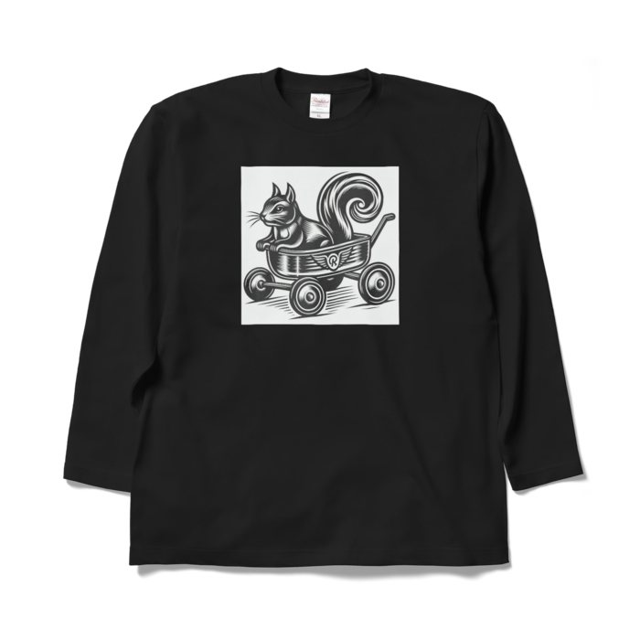 ロングスリーブTシャツ - XL - ブラック