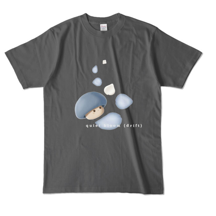 カラーTシャツ - L - チャコール (濃色)