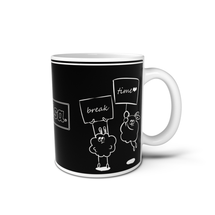 マグカップ - 直径 8 cm / 高さ 9.5 cm