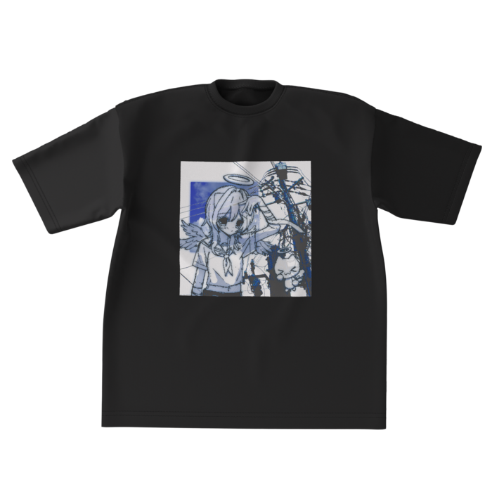 ビッグシルエットTシャツ - XL - 正面