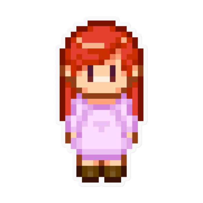 Sophie(ドット・正面) - 100 x 100 (mm)