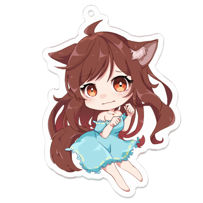 アクリルキーホルダー - 70 x 70 (mm)