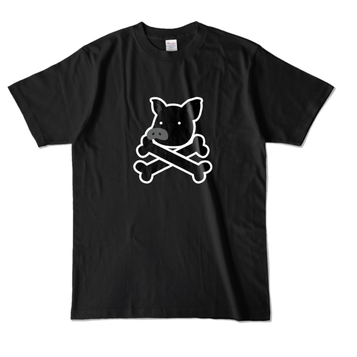 カラーTシャツ - L - ブラック (濃色)