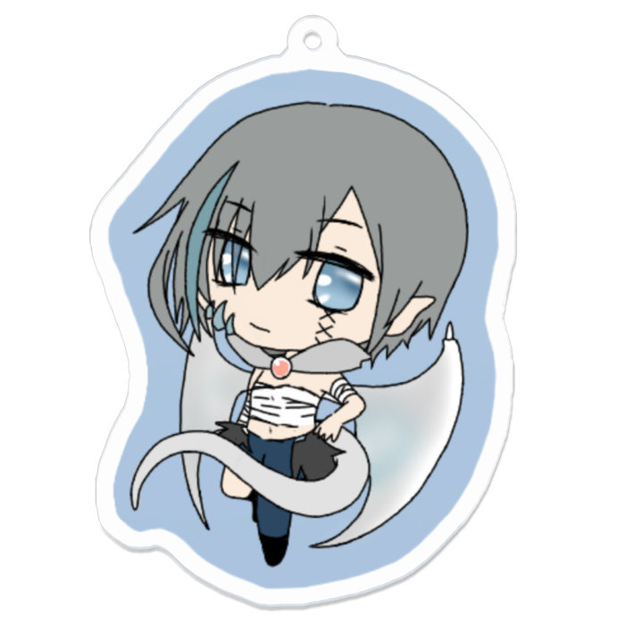 アクリルキーホルダー - 70 x 70 (mm)