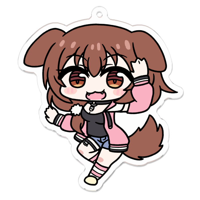 アクリルキーホルダー - 70 x 70 (mm)