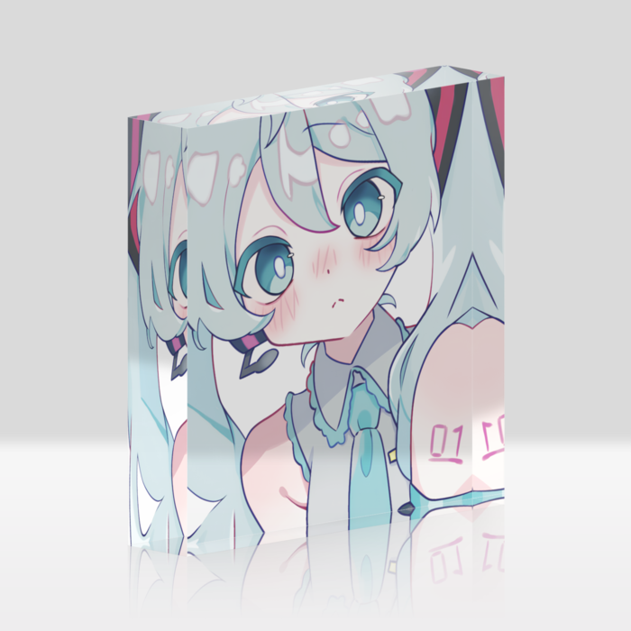 アクリルブロック - 100x100mm