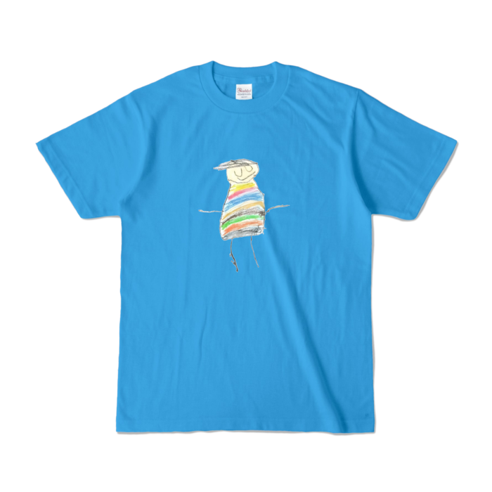 カラーTシャツ - S - ターコイズ (濃色)