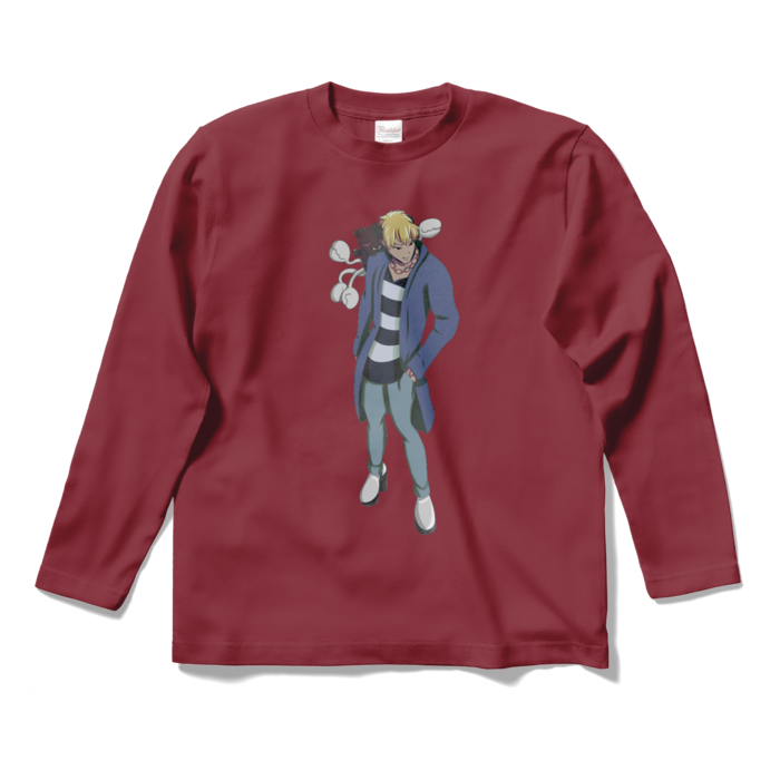 ロングスリーブTシャツ - S - バーガンディ
