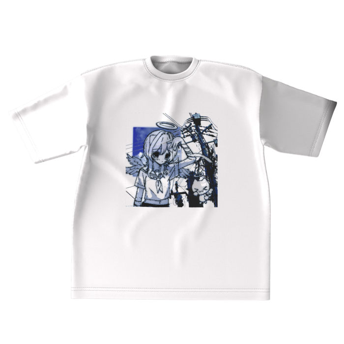 ビッグシルエットTシャツ - XL - 正面