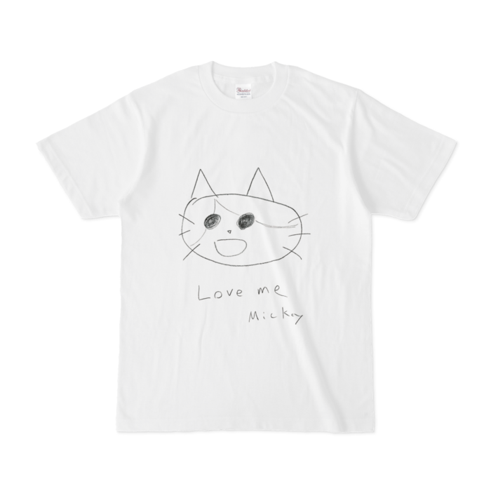 Love me mickey - S - White