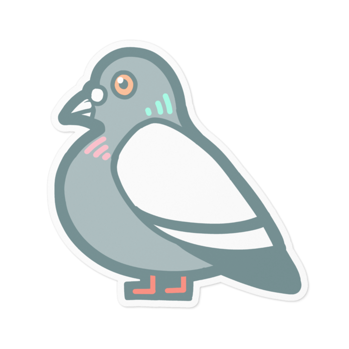 ステッカー - 100 x 100 (mm)