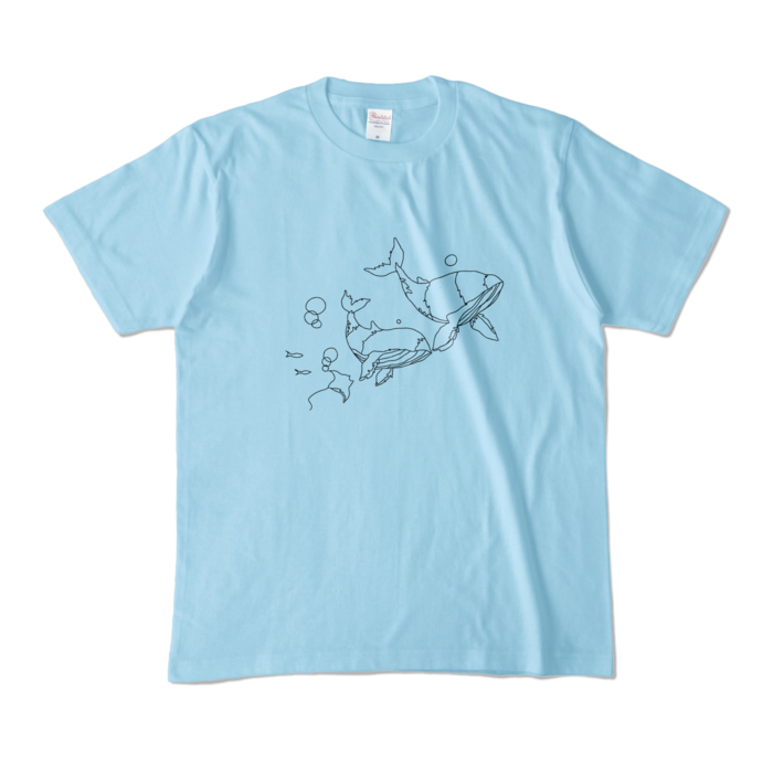 カラーTシャツ - M - ライトブルー （淡色）