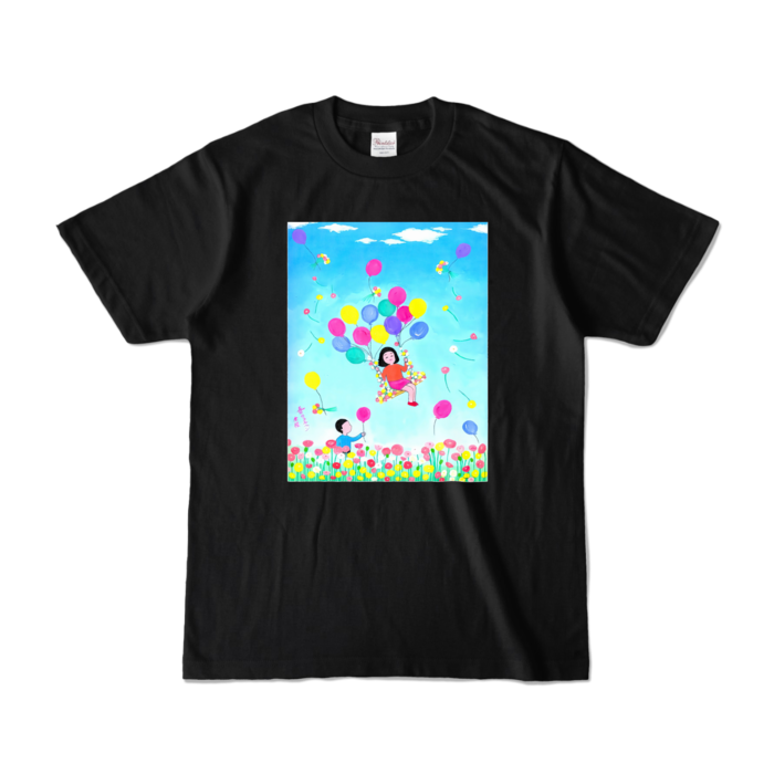 カラーTシャツ - S - ブラック (濃色)