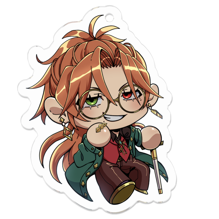 Acrylic Keychain - 50 x 50 (mm)