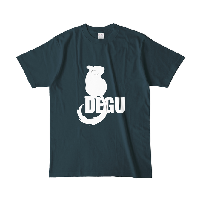 カラーTシャツ(濃色) - L - デニム