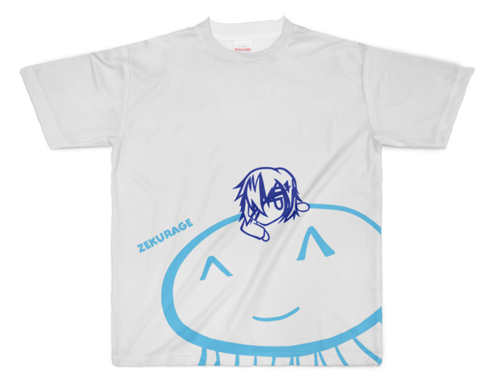 フルグラフィックTシャツ - XL - 正面印刷のみ