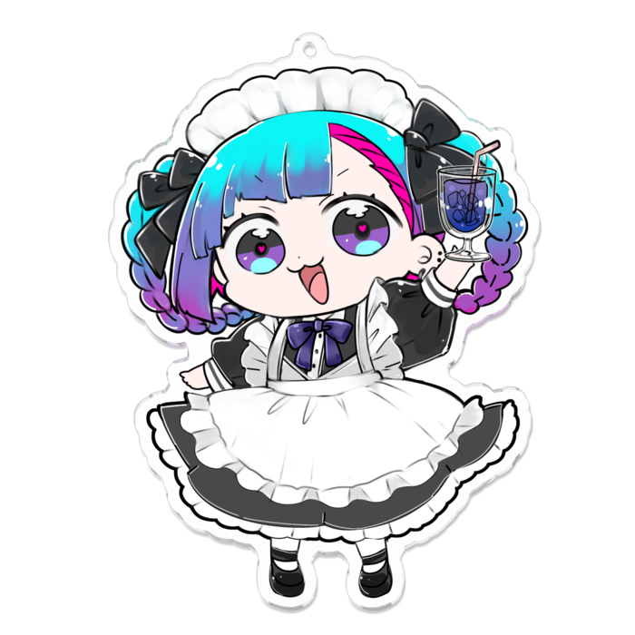 アクリルキーホルダー - 100 x 100 (mm)