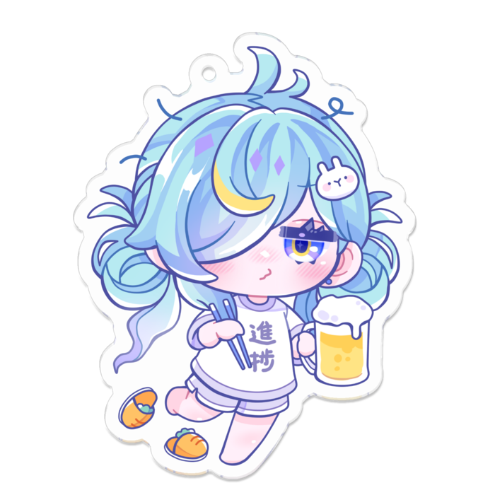 アクリルキーホルダー - 70 x 70 (mm)