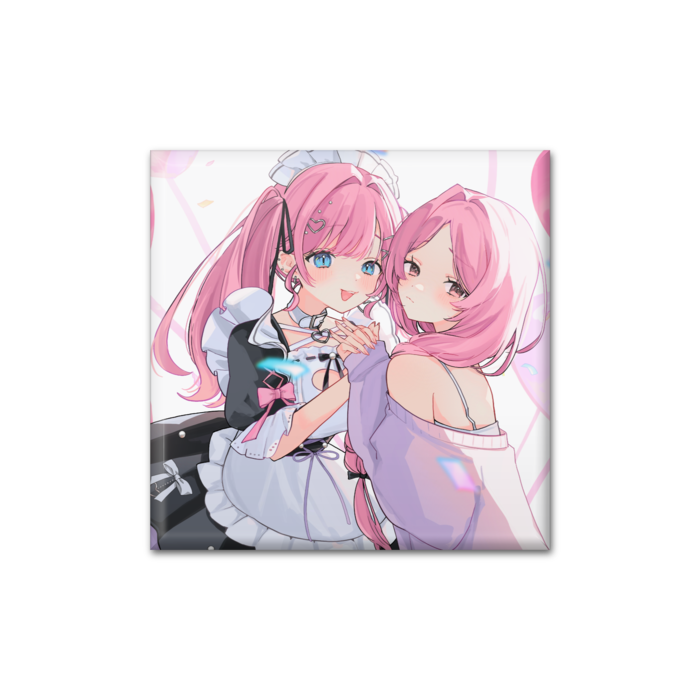 ショコちゃんお誕生日缶バッジ【風船】