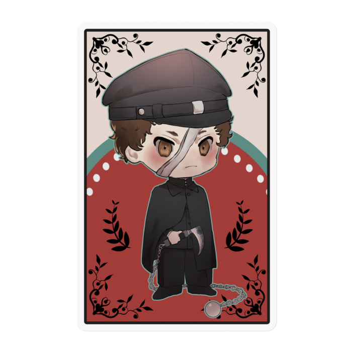 ステッカー - 100 x 100 (mm)