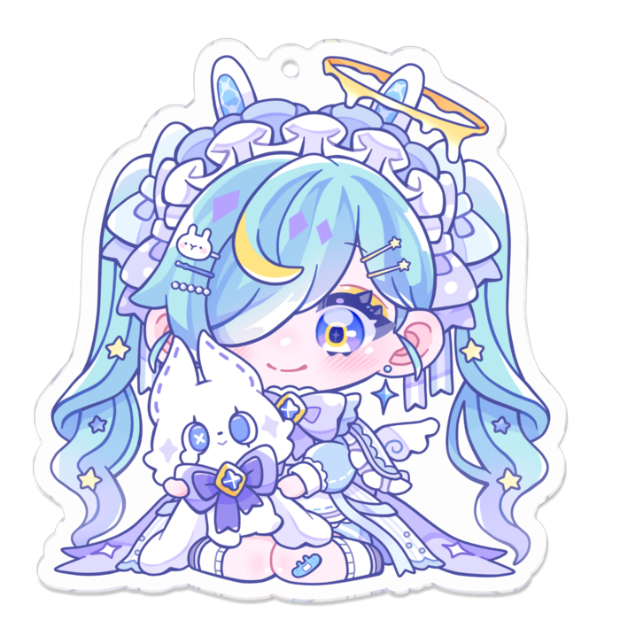 アクリルキーホルダー - 70 x 70 (mm)
