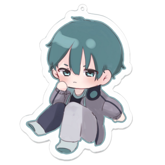 アクリルキーホルダー - 100 x 100 (mm)