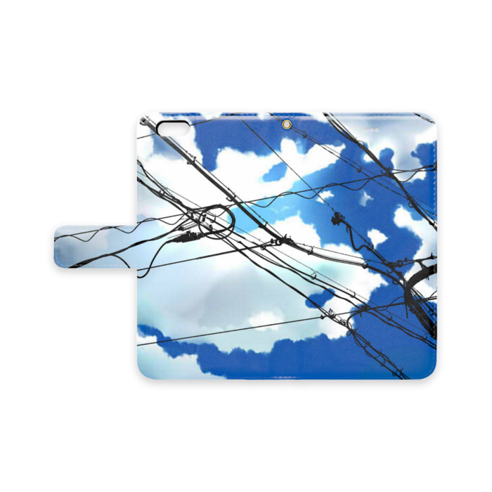 手帳型iPhoneケース - iPhone 6 Plus / 6s Plus - ストラップ穴 あり