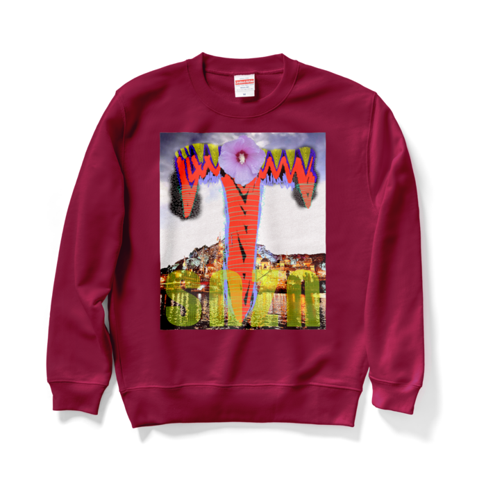 スウェット - M - バーガンディ