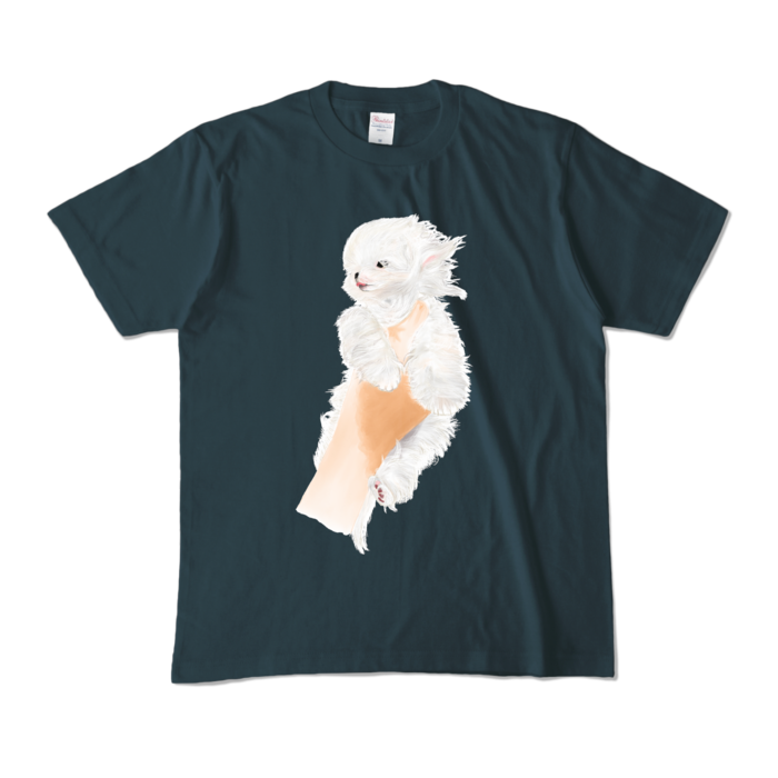 カラーTシャツ - M - デニム (濃色)