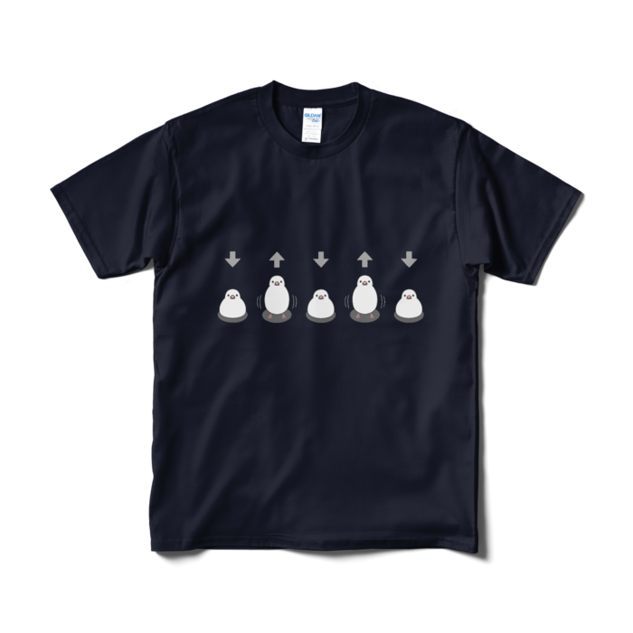 Tシャツ短納期　紺色　M
