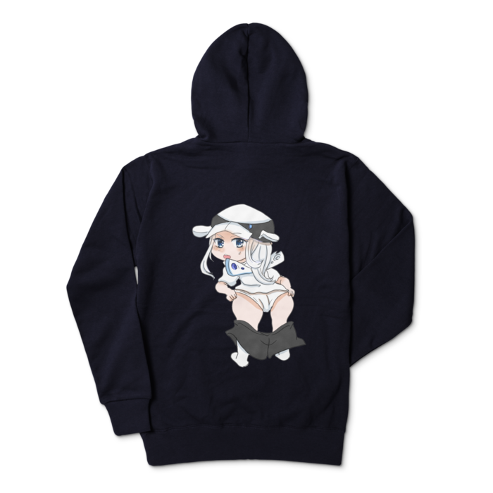 パーカー - L - ネイビー(2)