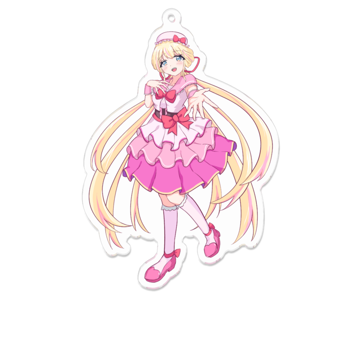 アクリルキーホルダー - 100 x 100 (mm)