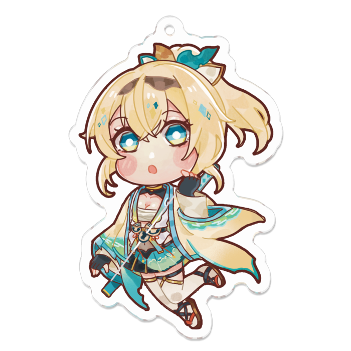 アクリルキーホルダー - 70 x 70 (mm)