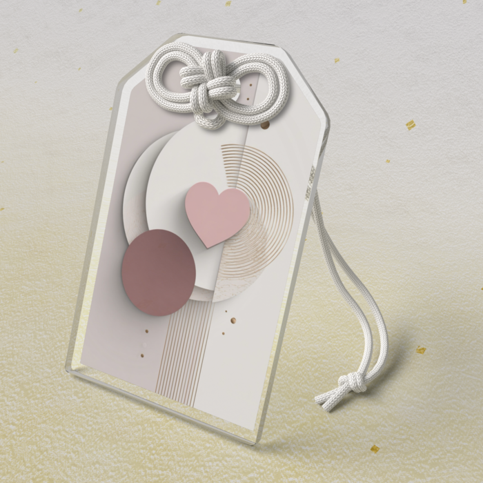 アクリルお守り - 50 × 80mm