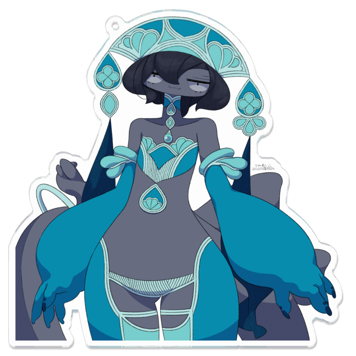 アクリルキーホルダー（コーティング） - 100 x 100 (mm)