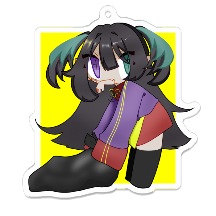 アクリルキーホルダー - 70 x 70 (mm)