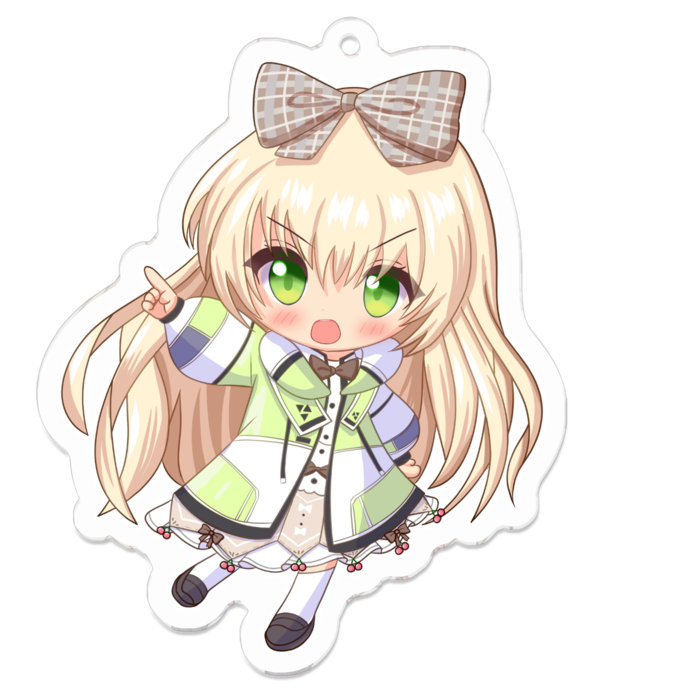 アクリルキーホルダー - 70 x 70 (mm)