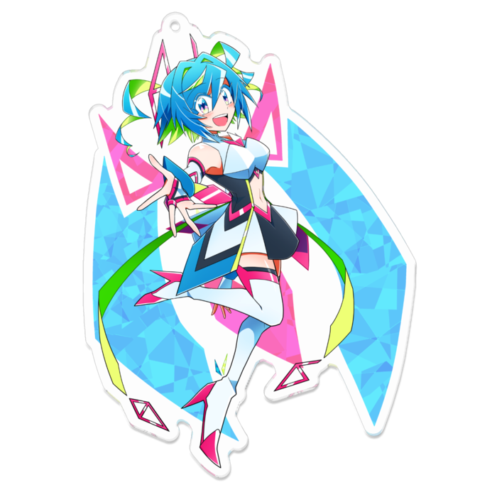 アクリルキーホルダー - 100 x 100 (mm)