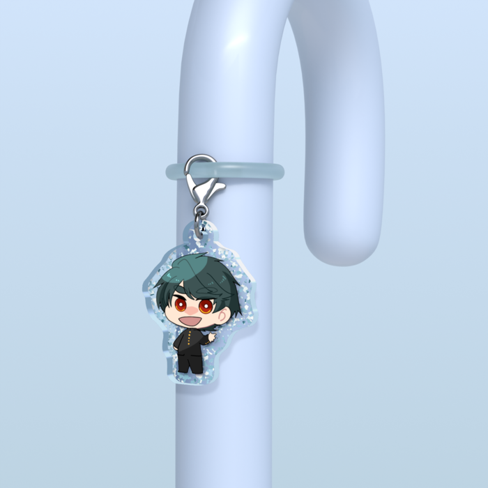 めじるしチャーム - 30 × 30mm【まき】ラメ