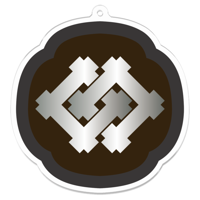 アクリルキーホルダー - 70 x 70 (mm)