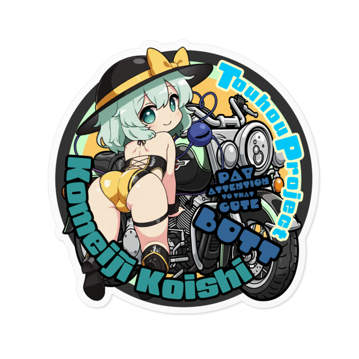 ステッカー - 100 x 100 (mm)