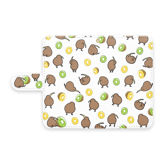 手帳型Androidケース - S - ストラップ穴 あり