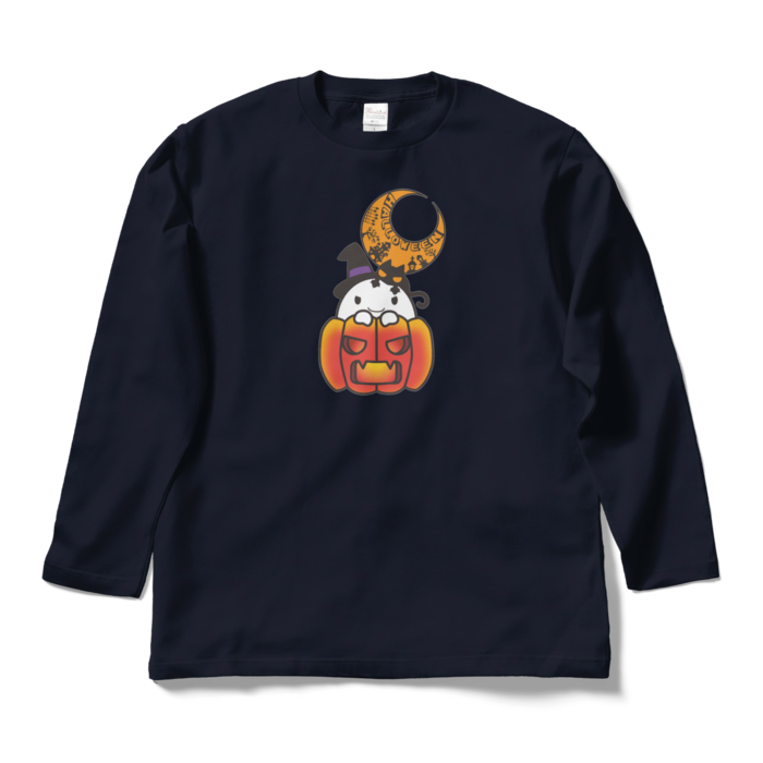 ロングスリーブTシャツ - L - ネイビー