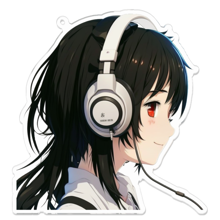 アクリルキーホルダー - 100 x 100 (mm)